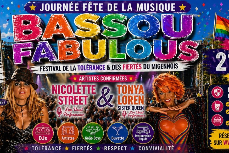 Le festival musical Bassou Fabulous célèbre la diversité et les fiertés LGBTQIA+